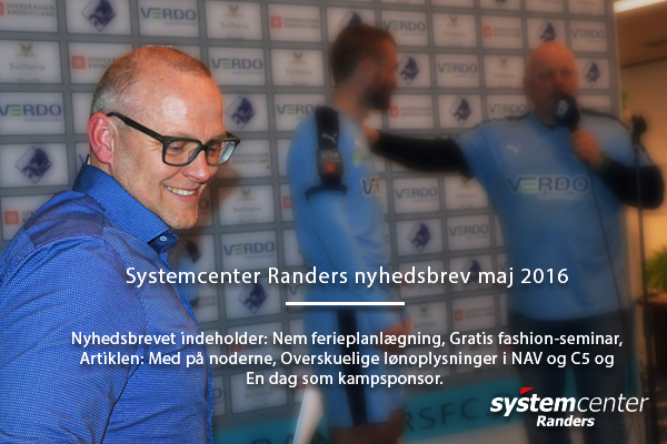 Systemcenter Randers Nyhedsbrev Maj